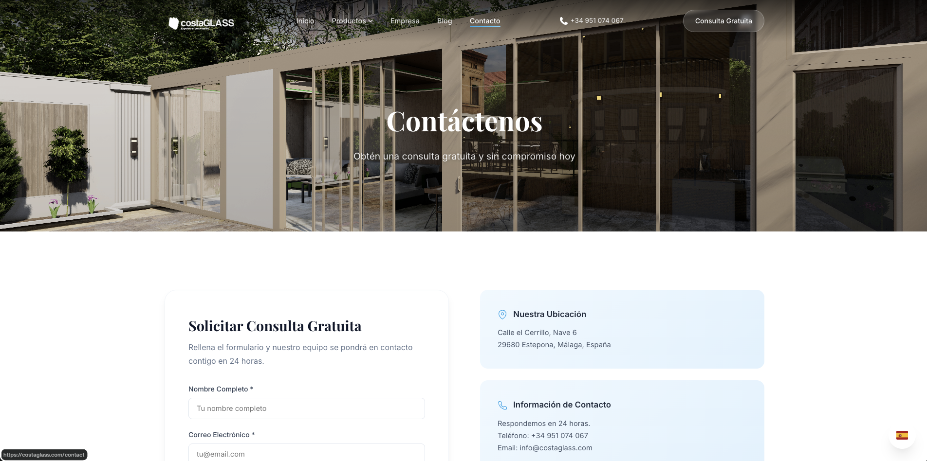 CostaGlass screenshot